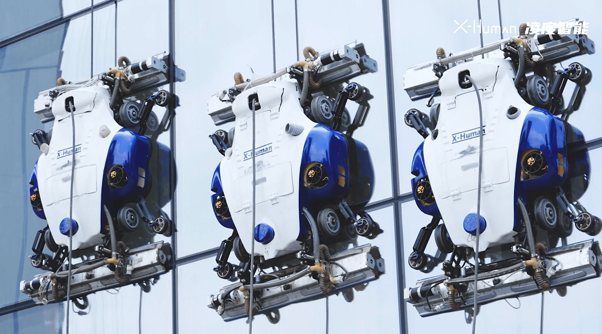 Lingkong K3 High-Altitude Flat Curtain Wall Cleaning Robot