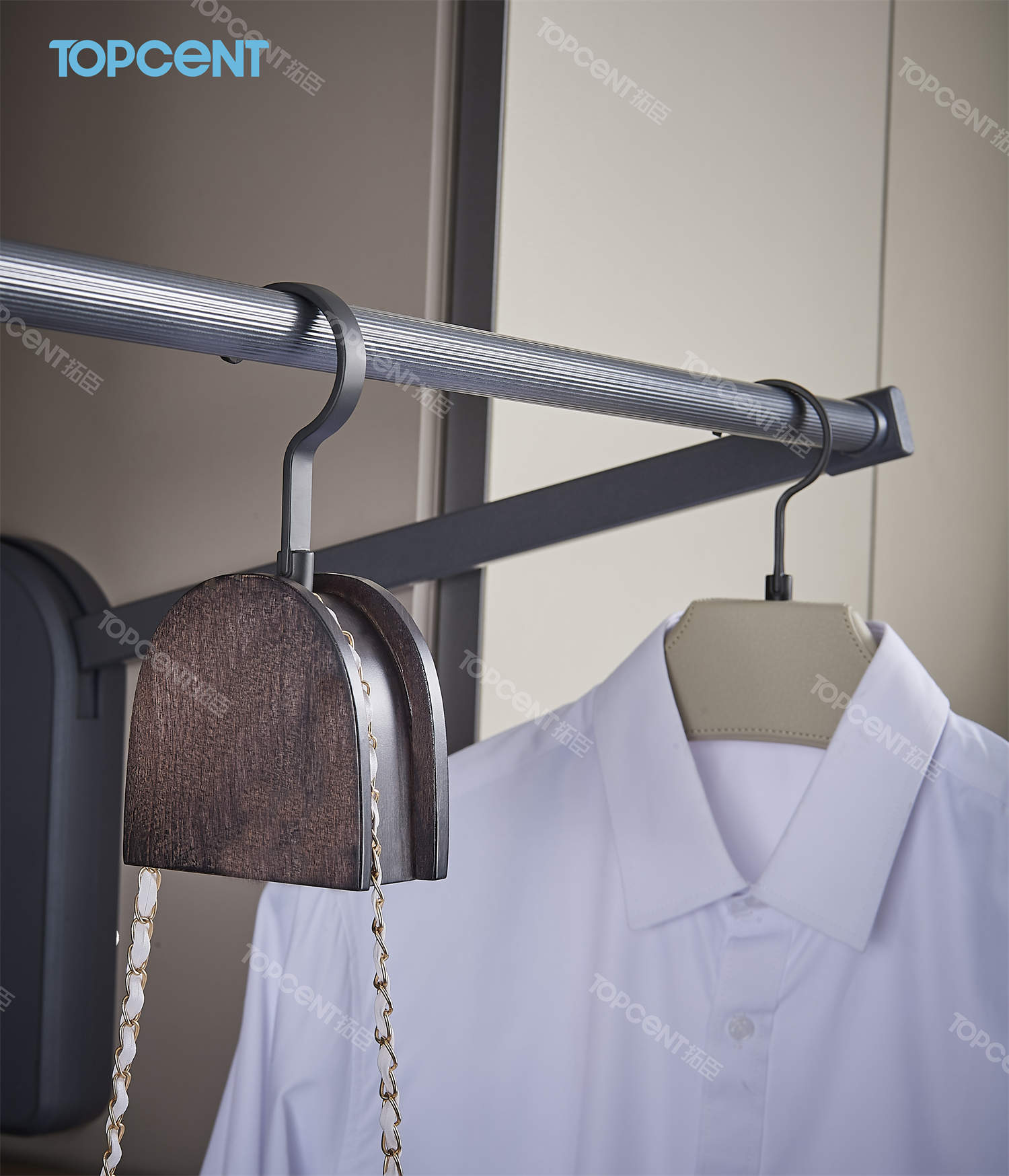 Closet storage series hardware items