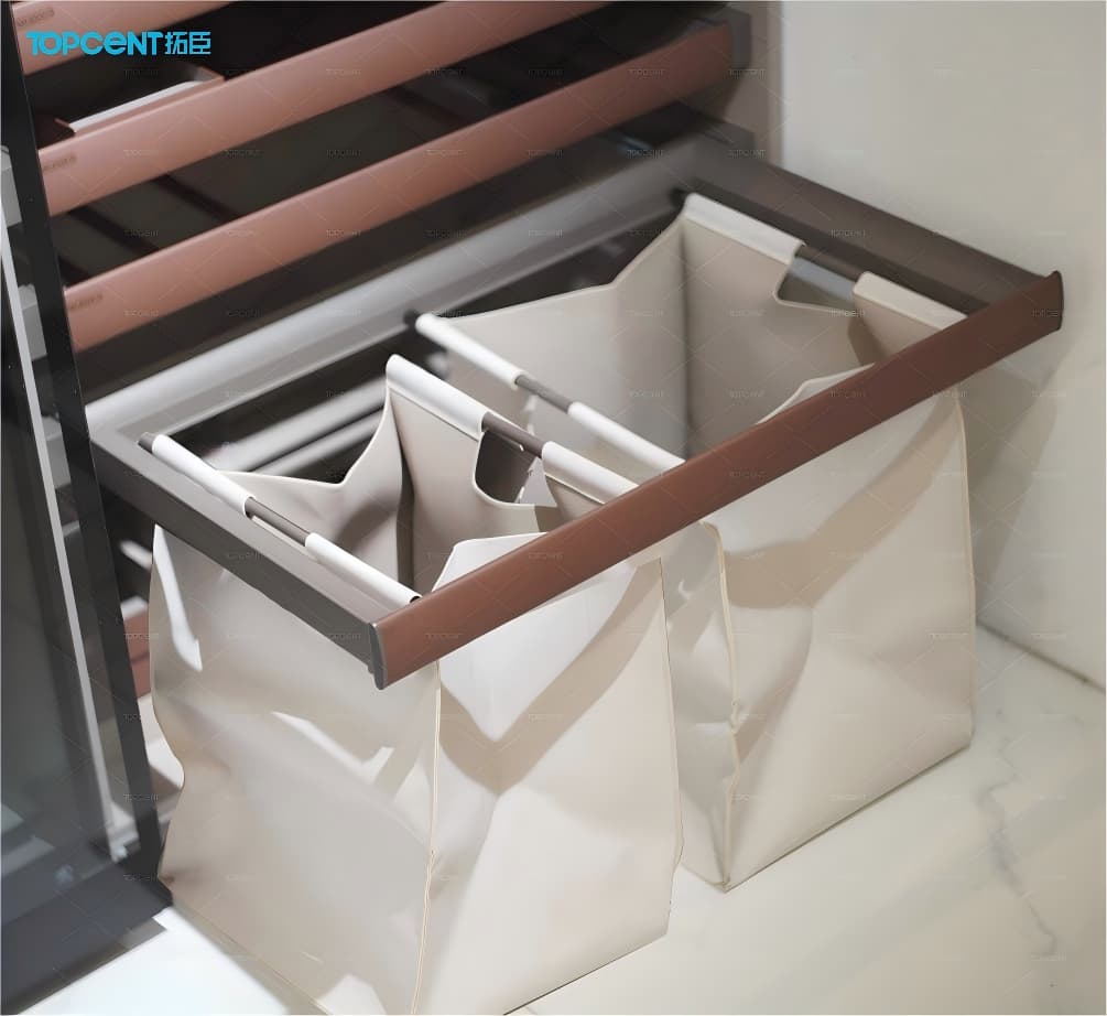 Closet storage series hardware items
