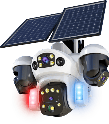 Solar Dual-Panel 4G Security Camera