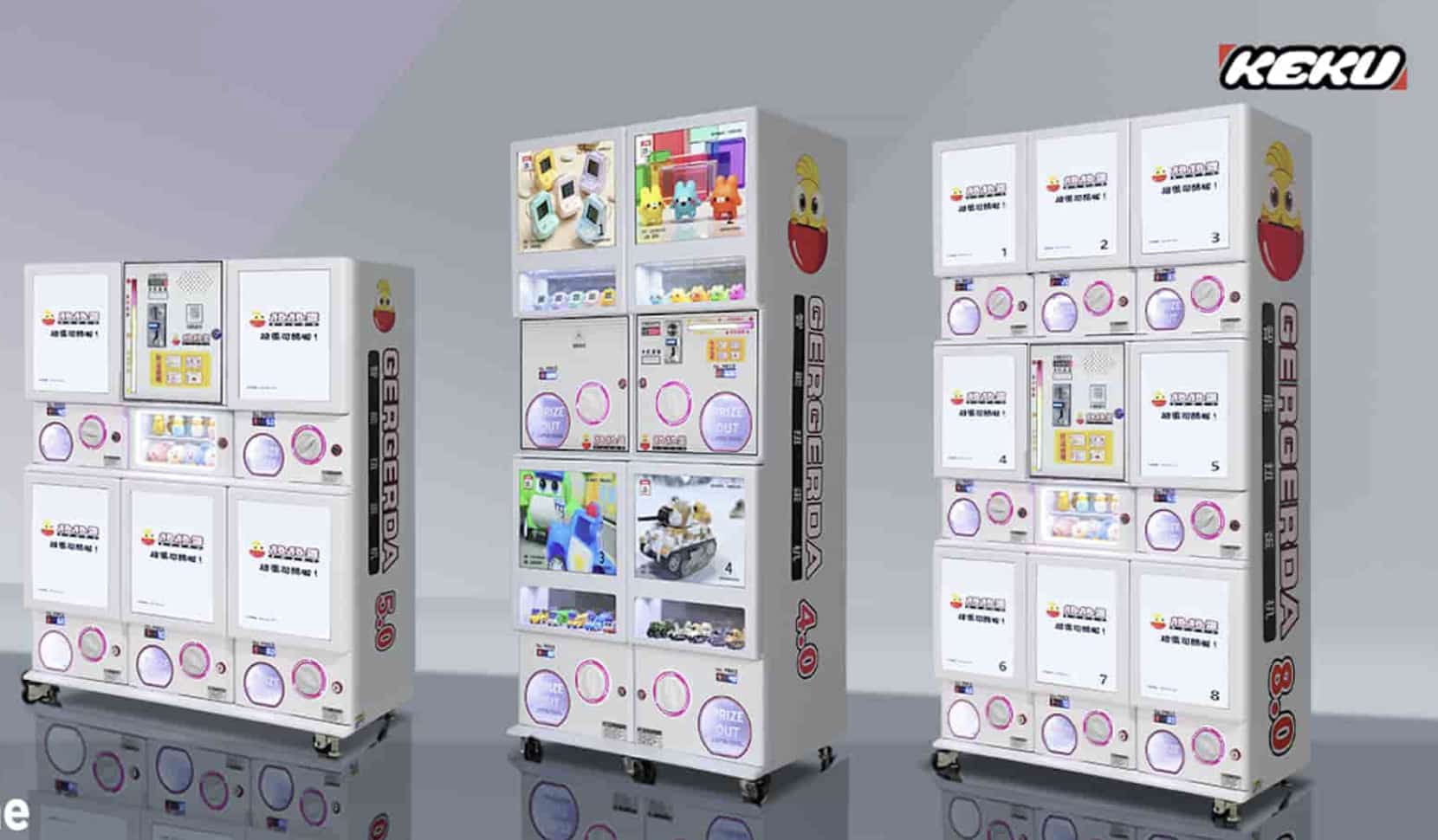 GERGERDA Smart Gacha Machine