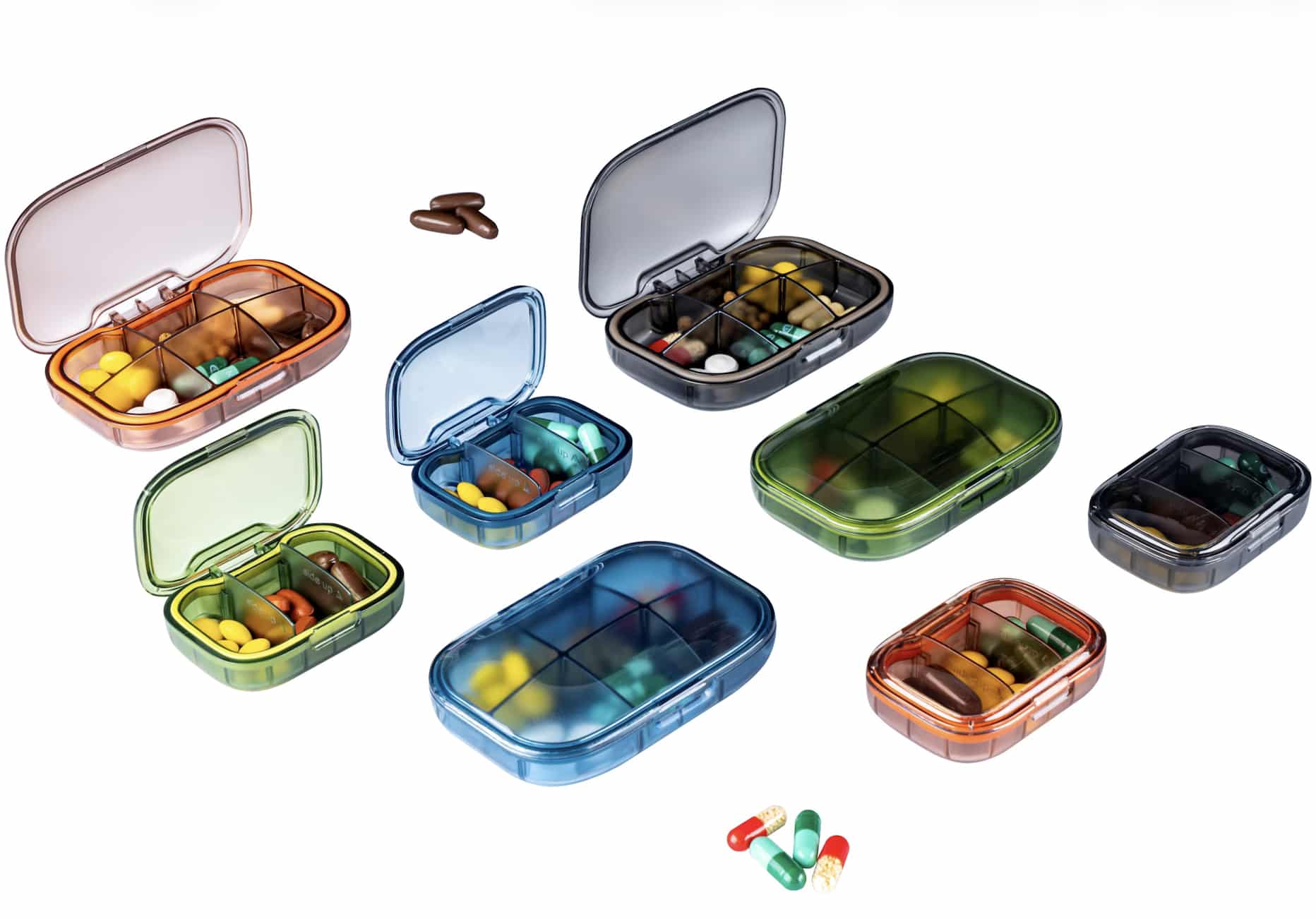Waterproof protectors、First aid kit、Pill Box
